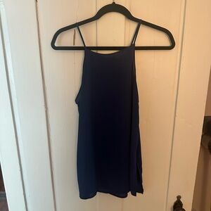 Lush Navy Blue Tank Top